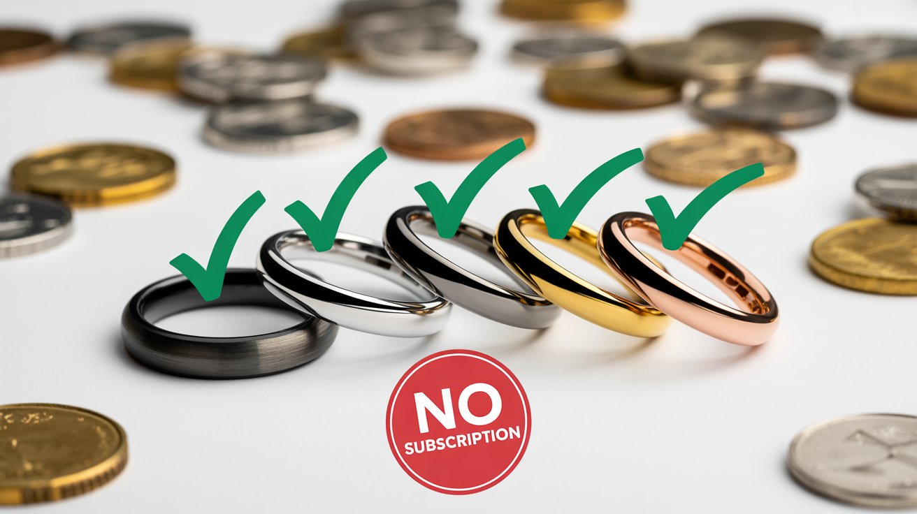 Smarta ringar utan prenumeration jämförelse 2026